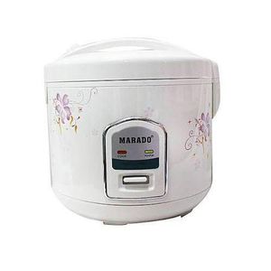 Marado  Electric Rice Cooker, 5Litres - White