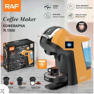 Versatile Cold and Hot Beverage Capsule Coffee Machine 