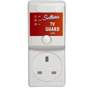 Sollatek Tv Guard 13Amps - White