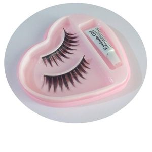 Beauty Soft False Eyelashes Black -1pc