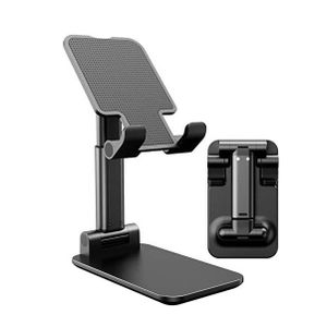 Napin Desktop Smartphone Holder, Foldable Phone Stand - Black
