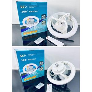 Aromatherapy Fan Light – Soothing Airflow with Relaxing Fragrance & LED Lighting