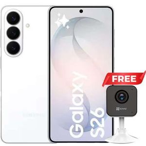 Samsung Galaxy S26 - 6.3" 12GB RAM 256GB ROM 50MP 4300mAh + FREE Ezviz CS HC-1 (1080P) Smart Home Wi-fi Camera