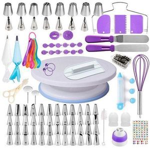 137 Pieces Cake Decorating Tool Gift Set Kit Baking Supplies