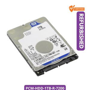 Universal 1TB 2.5" 7200RPM Internal Laptop HDD Refurbished PCM-HDD-1TB-R-7200