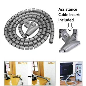 cable gathering tube set designed for cord management.