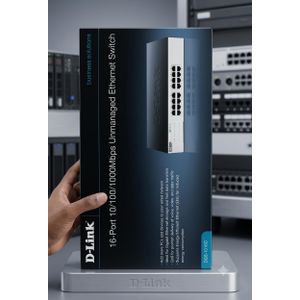D-Link 16_port 10/100/1000Mbps unmanaged Ethernet switch 