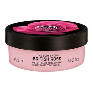 The Body Shop British Rose Body Butter For Normal To Dry Skin 24hr Moisture, 200ml