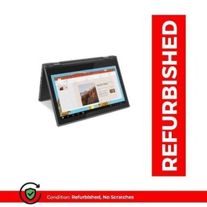 Lenovo Refurbished 300e X360 11.6" Touchscreen Convertible 2 in 1 Intel 4-Cores Processor, 320GB Total STORAGE (192GB SSD Plus 128Gb Memory Card) 4GB RAM USB Type-C Charger-(Grade-A)