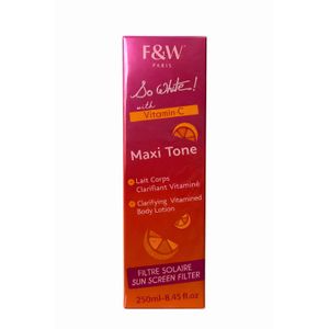 Fair & White So White! Maxi Tone Vitamin C Clarifying Body Lotion – 250ml