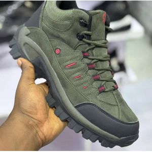 Generic Xim Design Men's Butts Shoes -Green, Brown 