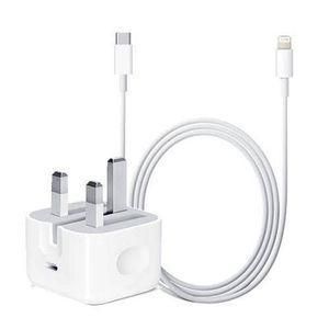 iPhone Fast Charger Full Kit – Super Speed Charging Set (White)
