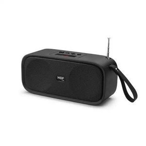 Original Hf Bluetooth FM Rechargeable Portable Speaker - Black, Blue, Red