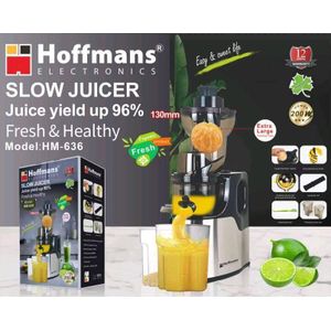 Hoffmans Slow Juicer Model - Black