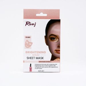 Rivaj Brightening Serum Sheet Mask - Multicolor 