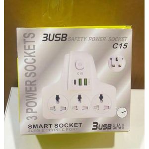 Luxury C14/15 Smart Safety Power Socket