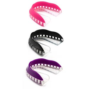 ProGuard Dual-Layer Ergonomic Sports Mouthguard