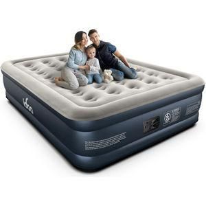 Infrared 5*6 air mattress with air pump 