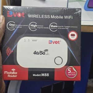 BVOT M88 Portable WiFi Device â€“ Ultra-Fast 5G Wireless Internet, Compact And Easy-to-Carry For Business And Personal Use