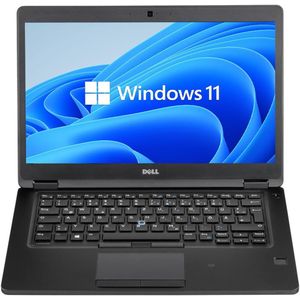 DELL  E5480 Intel Core I5, 8GB DDR4 RAM,256 GB NVME SSD Windows 11 Pro,Refurbished- Black