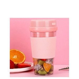 Outdoor Mini Personal Portable Cordless Shaker USB Rechargeable Small Fruit Juicer Blender Smoothie Maker Kitchen Auxiliary Outdoor Travel Sport Juice Cup - Pink