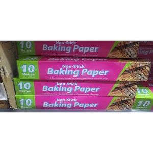 Non-Stick Parchment Paper for Cooking, Grilling and Baking, Easy Tear and Clean- 10 Meters