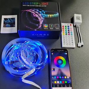 Smart RGB LED Strip Light Kit with App and Remote Control