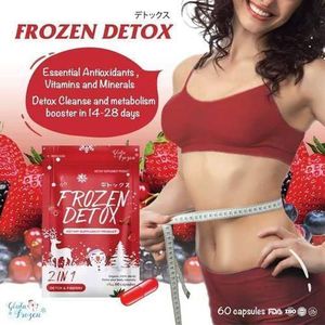 Frozen 2 In 1 Detox  & Fibbery Slimming Capsules 60