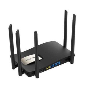 Ruijie  Reyee RG-EW1200G Pro is a 1300M dual-band Gigabit wireless router offering Wi-Fi 5 speeds, six omnidirectional antennas, and four Gigabit Ethernet ports for home and SOHO office