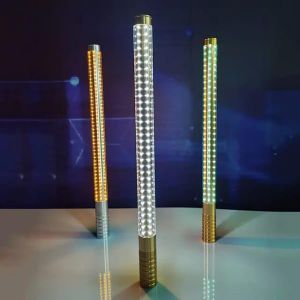 2pcs 60cm LED Strobe Baton Lights Rechargeable LED Bottle Service Light 