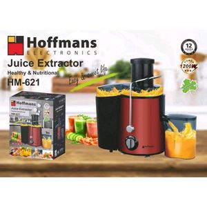 Hoffmans Electronic Juice Extractor 4 in 1 model-Red