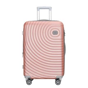 1 Piece Of 20 inch Expandable Geometric Luggage Sets Hardside Suitcase Carry-on Code Lock Travel Trolley Suitcase Sets- Multicolor
