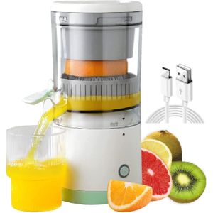 Electric Citrus Juicer Rechargeable Wireless Portable Juicer With USB