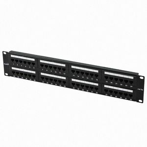D-Link 48-Port  UTP Unshielded Patch Panel for 19-Inch Wallmount Or Rackmount Ethernet Network.