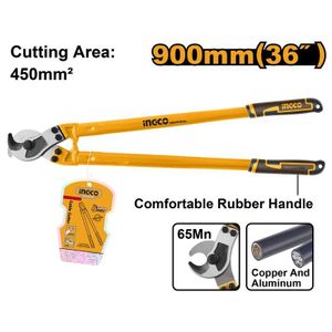 INGCO  HEAY DUTY CABLE CUTTER 36" 900MM CUTTING AREA 