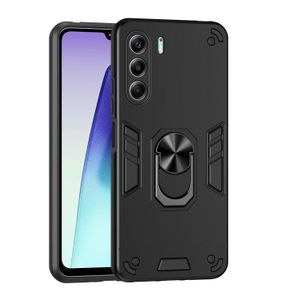 Tecno Camon 40/40 Pro Shockproof Case with Ring Holder – Rugged Armor Back Cover Kickstand