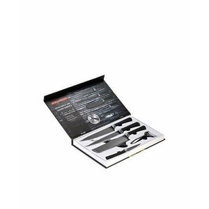 Everich 6-Piece Sharp Knife Set - Black & Silver