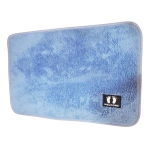 Luxurious Functional Doormat - Blue