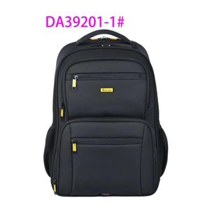 Large Men's Backpack Female Oxford Cloth Laptop Bag-Black