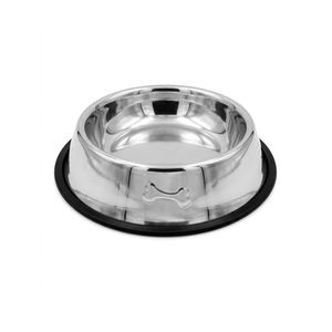 Stainless Steel Pet Feeding Bowl With Anti-Slip Base