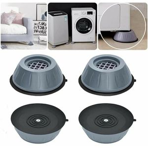 Anti Vibration Feet Pads Washing Machine Rubber Stand, Non-Slip Universal Fixed Washing Noise Cancelling Support Pads, Noise Reducing Rubber Washing Machine Feet Pads, Pack Of 4