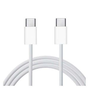 Type C  To Type C Fast Charger - White