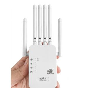 300Mbps WiFi Extender & Long Range Signal Booster - 2.4GHz Wireless Repeater
