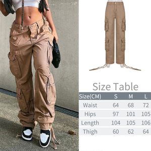 Streetwear Loose High Waist Baggy Jeans Y2K Aesthetic Vintage Wide Leg  Denim Pants Joggers Fashion Cargo Trou…