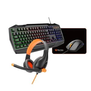 Meetion C490 4 In 1 PC Gaming Kit Keyboard, Mouse, Headset And Mouse Pad