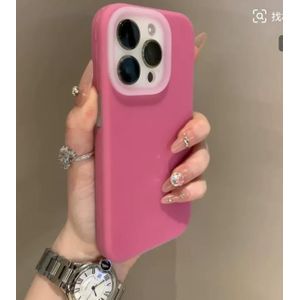 Iphone 12 Pro Silicone Case-Pink