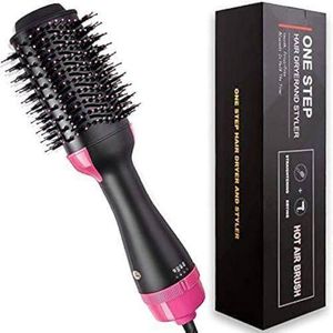 3 In 1Hair Dryer And Hot Air Brush Styling Tool - Black