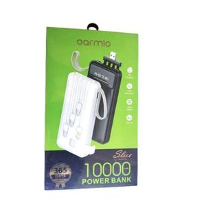 Oraimo PowerBank 10,000 mAh 4 in 1 With Fast Charge, Smart Protection, Light Weight Power Bank in Black