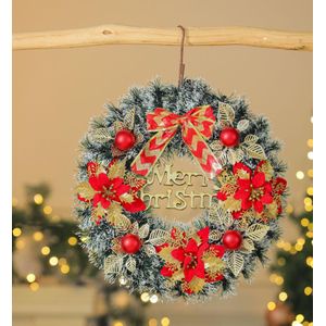 Christmas Decorations Holiday Ornament Ball and Pinecone Realistic Pine Needles Berries