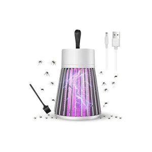 LED Mosquito Killer Trap Lamp Electric Shock Bug Zapper For Insects Fly Screen - Multi-colours.